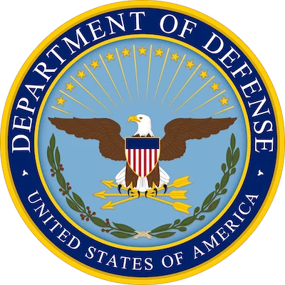 department of defense round logo seal