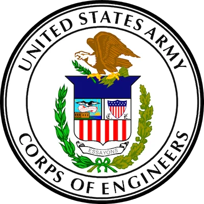 us army corps of engineers round seal logo